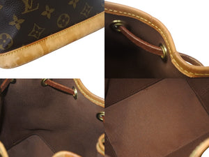 LOUIS VUITTON ルイ ヴィトン ミニノエ ハンドバッグ M42227 モノグラムキャンバス ブラウン 廃盤 美品 中古 4c069042