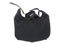 画像をギャラリービューアに読み込む, ChristianDior クリスチャンディオール ショルダーバッグ 15-B0-0057 トロッターライン キャンバス レザー ブラック 美品 中古 4c069044