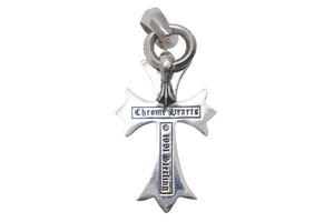 極美品 CHROME HEARTS クロムハーツ スモールCHクロス ベイル ペンダントトップ 重量23g シルバー 1991/Sterling刻印 中古 4c069068