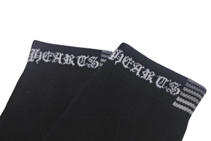 新品未使用 CHROME HEARTS クロムハーツ 靴下 ソックス ヴァインダガー刺繍 FUCK YOU ブラック ホワイト 中古 4c069074