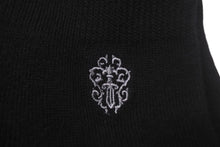 Load image into Gallery viewer, 新品未使用 CHROME HEARTS クロムハーツ 靴下 ソックス ヴァインダガー刺繍 FUCK YOU ブラック イエロー 中古 4c069075