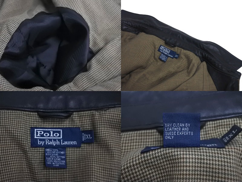 Polo by Ralph Lauren ブラック ジャケット L POLO RALPH LAUREN ポロ ラルフローレン スウィングトップ