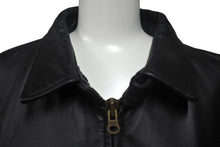 Load image into Gallery viewer, POLO RALPH LAUREN ポロ ラルフローレン スウィングトップ ジャケット サイズXL レザー ブラック 刺繍 ヴィンテージ 美品 中古 4c069089