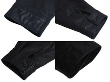 Load image into Gallery viewer, POLO RALPH LAUREN ポロ ラルフローレン スウィングトップ ジャケット サイズXL レザー ブラック 刺繍 ヴィンテージ 美品 中古 4c069089