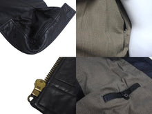 Load image into Gallery viewer, POLO RALPH LAUREN ポロ ラルフローレン スウィングトップ ジャケット サイズXL レザー ブラック 刺繍 ヴィンテージ 美品 中古 4c069089