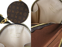 Load image into Gallery viewer, 極美品 LOUIS VUITTON ルイヴィトン ミュルティポシェット アクセソワール カーキ ショルダーバッグ モノグラム M44813 中古 4c069109