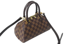 Load image into Gallery viewer, LOUIS VUITTON ルイヴィトン リベラミニ ハンドバッグ N41436 ダミエキャンバス レザー ブラウン 廃盤 ゴールド金具 美品 中古 4c069110