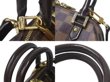 Load image into Gallery viewer, LOUIS VUITTON ルイヴィトン リベラミニ ハンドバッグ N41436 ダミエキャンバス レザー ブラウン 廃盤 ゴールド金具 美品 中古 4c069110