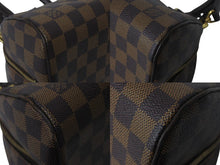 Load image into Gallery viewer, LOUIS VUITTON ルイヴィトン リベラミニ ハンドバッグ N41436 ダミエキャンバス レザー ブラウン 廃盤 ゴールド金具 美品 中古 4c069110