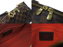 Load image into Gallery viewer, LOUIS VUITTON ルイヴィトン リベラミニ ハンドバッグ N41436 ダミエキャンバス レザー ブラウン 廃盤 ゴールド金具 美品 中古 4c069110