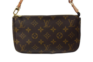 極美品 LOUIS VUITTON ルイ ヴィトン アクセサリーポーチ ポシェットアクセソワール M51980 モノグラム 中古 4c069150