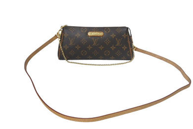 LOUIS VUITTON ルイヴィトン エヴァ 2WAYショルダーバッグ M95567 モノグラム ブラウン ゴールド金具 美品 中古 4c069154