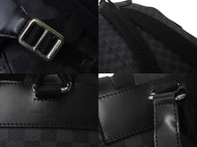 Load image into Gallery viewer, LOUIS VUITTON ルイヴィトン リュック デイパック クリストファー MM ダミエグラフィット N41379 シルバー金具 美品 中古 4c069155