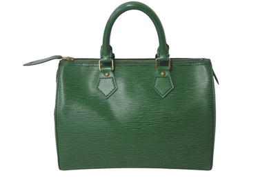 LOUIS VUITTON ルイヴィトン スピーディ 25 ハンドバック ミニボストン エピ グリーン M43014 美品 中古 4c069169