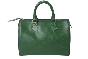 LOUIS VUITTON ルイヴィトン スピーディ 25 ハンドバック ミニボストン エピ グリーン M43014 美品 中古 4c069169