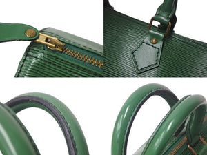 LOUIS VUITTON ルイヴィトン スピーディ 25 ハンドバック ミニボストン エピ グリーン M43014 美品 中古 4c069169