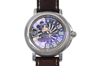 GERALD GENTA ジェラルド ジェンタ レトロファンタジー Mickey Aviator Pilot RSF.X.10 美品 中古 4c069190