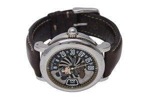 GERALD GENTA ジェラルド ジェンタ レトロファンタジー Mickey Aviator Pilot RSF.X.10 美品 中古 4c069190