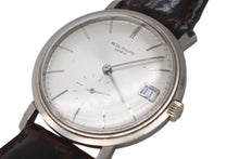 Load image into Gallery viewer, PATEK PHILIPPE パテック フィリップ Calatrava カラトラバ 3445 27-460M ホワイトゴールド 革ベルト 美品 中古 4c069191