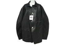 Load image into Gallery viewer, 極美品 eYe JUNYA WATANABE MAN アイジュンヤワタナベマン Levi’s リーバイス Wネームレザージャケット WN-J914-100 サイズXL ブラック 中古 4c069201