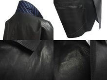 Load image into Gallery viewer, 極美品 eYe JUNYA WATANABE MAN アイジュンヤワタナベマン Levi’s リーバイス Wネームレザージャケット WN-J914-100 サイズXL ブラック 中古 4c069201