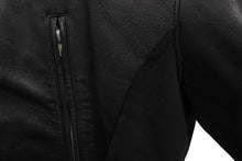 Load image into Gallery viewer, 極美品 UNDERCOVER ISM アンダーカバーイズム 後SWEAT切替レザー ライダースジャケット UI2B4205 サイズ4 牛革 ブラック 22AW 中古 4c069207