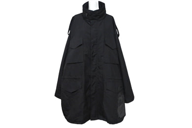 極美品 Maison Margiela メゾン マルジェラ INVITATION ZIP COAT インヴィテーション ジップコート S51AM0489 サイズ34 ブラック 中古 4c069208
