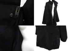 Load image into Gallery viewer, 極美品 Maison Margiela メゾン マルジェラ INVITATION ZIP COAT インヴィテーション ジップコート S51AM0489 サイズ34 ブラック 中古 4c069208