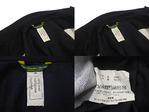 Paul Harnden ポールハーデン テーラードジャケット サイズXXL ストライプ ブラック ウール シングル 美品 中古 4c069212