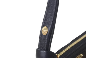 新品同様 LOUIS VUITTON ルイヴィトン ミニポシェットアクセソワール アクセサリーポーチ M60125 モノグラムエクリプス スパンコール 中古 4c069218