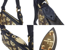 Load image into Gallery viewer, 新品同様 LOUIS VUITTON ルイヴィトン ミニポシェットアクセソワール アクセサリーポーチ M60125 モノグラムエクリプス スパンコール 中古 4c069218