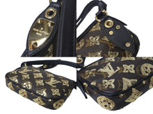 Load image into Gallery viewer, 新品同様 LOUIS VUITTON ルイヴィトン ミニポシェットアクセソワール アクセサリーポーチ M60125 モノグラムエクリプス スパンコール 中古 4c069218
