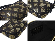 Load image into Gallery viewer, 新品同様 LOUIS VUITTON ルイヴィトン ミニポシェットアクセソワール アクセサリーポーチ M60125 モノグラムエクリプス スパンコール 中古 4c069218