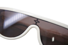 Load image into Gallery viewer, 極美品 LOUIS VUITTON ルイヴィトン サングラス LV スプリット Z2218U アイボリー アセテート サイズ132□00 135 中古 4c069239