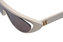Load image into Gallery viewer, 極美品 LOUIS VUITTON ルイヴィトン サングラス LV スプリット Z2218U アイボリー アセテート サイズ132□00 135 中古 4c069239