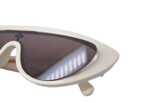 Load image into Gallery viewer, 極美品 LOUIS VUITTON ルイヴィトン サングラス LV スプリット Z2218U アイボリー アセテート サイズ132□00 135 中古 4c069239