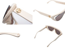 Load image into Gallery viewer, 極美品 LOUIS VUITTON ルイヴィトン サングラス LV スプリット Z2218U アイボリー アセテート サイズ132□00 135 中古 4c069239