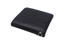 Load image into Gallery viewer, CHROME HEARTS クロムハーツ DR DIGIACOMO 二つ折り財布 ブラック レザー シルバー925 シルバー金具 美品 中古 4c069247