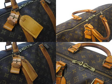 Load image into Gallery viewer, LOUIS VUITTON ルイヴィトン モノグラム キーポル50 ボストンバッグ M41426 PVC レザー ブラウン 良品 中古 4c069255