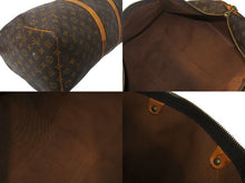 Load image into Gallery viewer, LOUIS VUITTON ルイヴィトン モノグラム キーポル50 ボストンバッグ M41426 PVC レザー ブラウン 良品 中古 4c069255