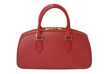 Load image into Gallery viewer, LOUIS VUITTON ルイヴィトン ジャスミン M52087 ハンドバッグ レッド ゴールド金具 エピレザー 美品 中古 4c069259