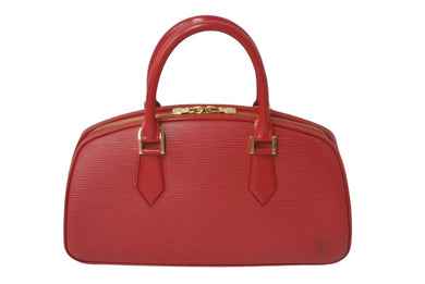 LOUIS VUITTON ルイヴィトン ジャスミン M52087 ハンドバッグ レッド ゴールド金具 エピレザー 美品 中古 4c069259