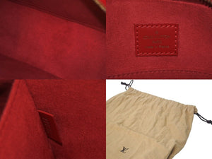 LOUIS VUITTON ルイヴィトン ジャスミン M52087 ハンドバッグ レッド ゴールド金具 エピレザー 美品 中古 4c069259