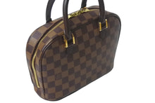 Load image into Gallery viewer, LOUIS VUITTON ルイヴィトン サリア ミニ ハンドバッグ ダミエ ブラウン N51286 PVCレザー 美品 中古 4c069260
