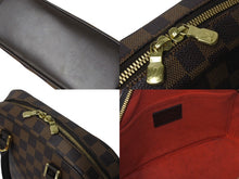 Load image into Gallery viewer, LOUIS VUITTON ルイヴィトン サリア ミニ ハンドバッグ ダミエ ブラウン N51286 PVCレザー 美品 中古 4c069260