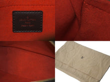 Load image into Gallery viewer, LOUIS VUITTON ルイヴィトン サリア ミニ ハンドバッグ ダミエ ブラウン N51286 PVCレザー 美品 中古 4c069260