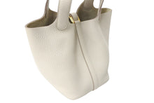 Load image into Gallery viewer, HERMES エルメス ピコタンロックPM U刻印 18 トリヨンクレマンス ナタ ハンドバッグ 美品 中古 4c069265