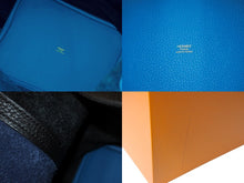 Load image into Gallery viewer, 極美品 HERMES エルメス ピコタンロックMM ハンドバッグ Y刻印 トリヨンクレマンス ブルーニュイ ブルーザンジバル 中古 4c069267