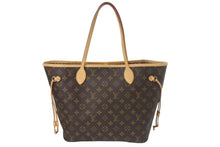 Load image into Gallery viewer, 極美品 LOUIS VUITTON ルイヴィトン モノグラム ネヴァーフルMM M40995 ブラウン PVC レザー 中古 4c069270