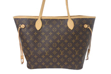 Load image into Gallery viewer, 極美品 LOUIS VUITTON ルイヴィトン モノグラム ネヴァーフルMM M40995 ブラウン PVC レザー 中古 4c069270